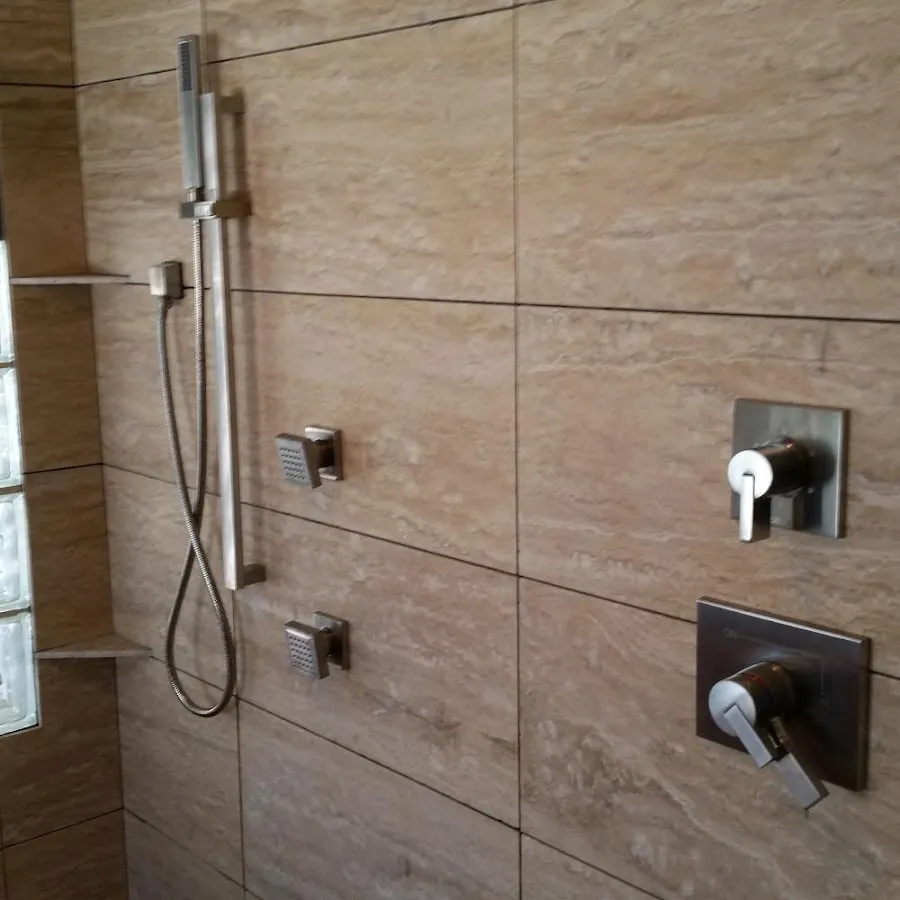 Shower fixture installation for Gas Line Repair in Waterville
